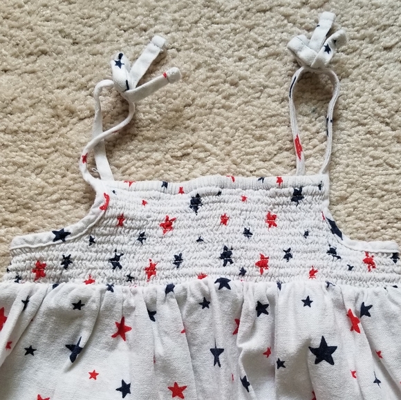 Little Girl's Star Dress - Picture 3 of 3